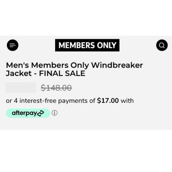 MEMBERS ONLY ❄️ Blue Camo Windbreaker - Picture 5 of 16